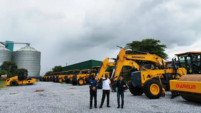 Suministro de equipos de obras públicas para proyectos de infraestructura gubernamental en África