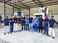 Servicios de reparación in situ en el extranjero