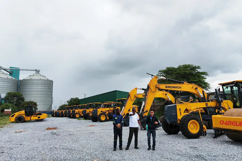 Suministro de equipos de obras públicas para proyectos de infraestructura gubernamental en África