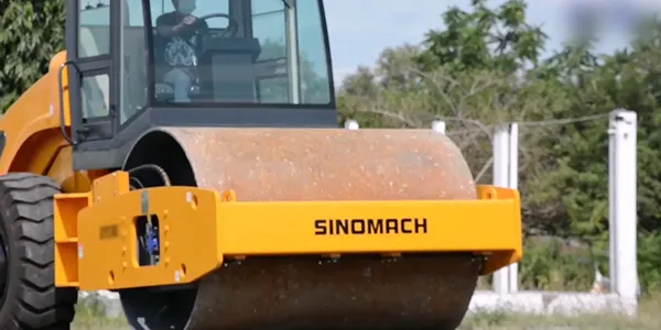 Compactador vibratorio de un tambor GYS08J