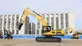 Operación de la excavadora de cadenas ZG330