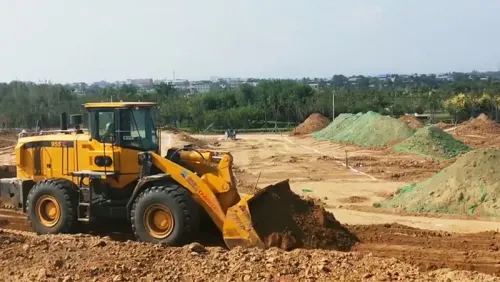 Cargadora de ruedas ZL30H para nivelación de suelos