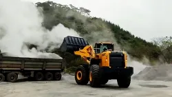 Cargadora de ruedas ZL60H para carga de camiones