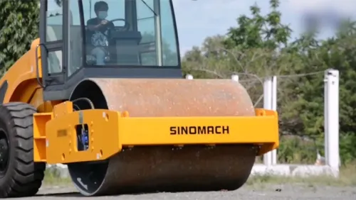 Compactador vibratorio de un tambor GYS08J