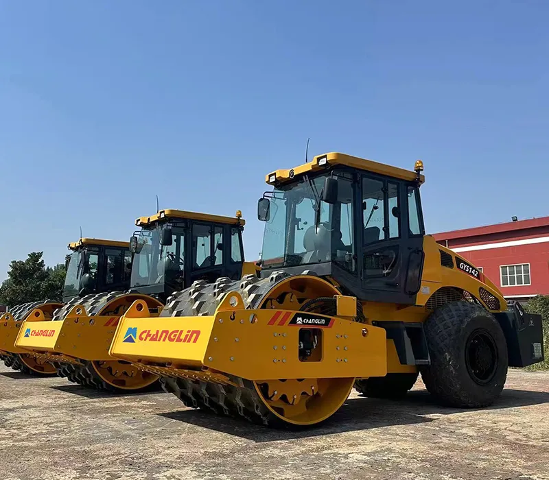 Compactador vibratorio de un tambor GYS142L